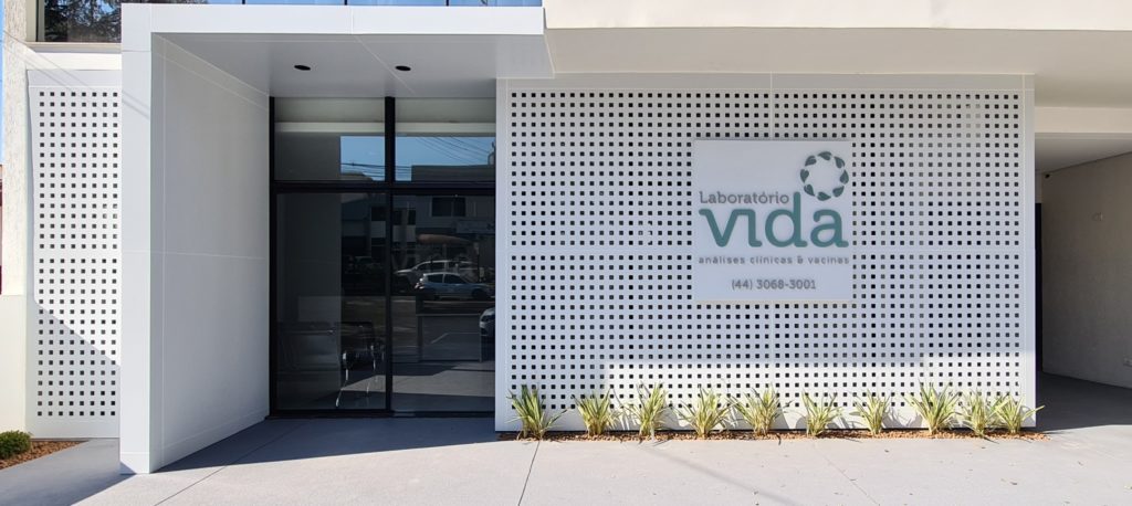 Fachada do Laboratório Vida